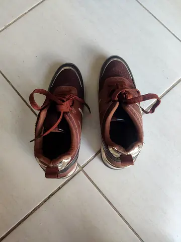 Celeste shoes.Used Brown Womens Platform Sneakers - Size 40, Good Condition