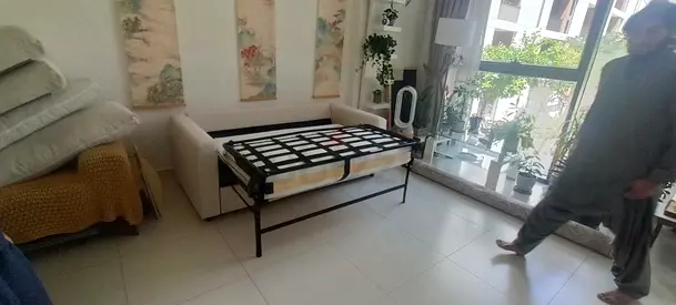 Ikea vimle two seater sofa bed beige color