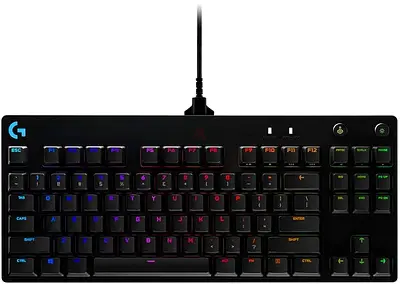 Logitech G Pro Mechanical RGB Tenkeyless Gaming Keyboard wired