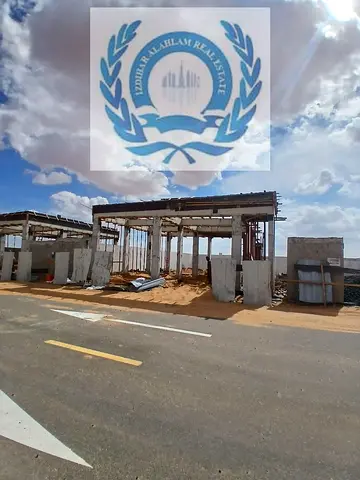 145/sqft In Phase One, Ready Road, Industrial Plot With Two Shop Allowed, Ready For Construction In Qasmiya City Sharjah