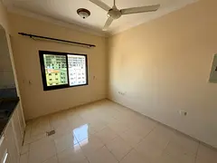 Studio for rent in Al Hamidiya 1 Ajman spacious central AC near Ajman University behind traffic depa