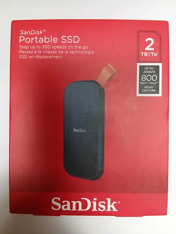 SanDisk Portable SSD 2TB  (New) - Compact External SSD