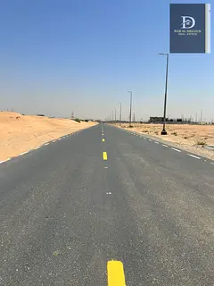For Sale in Sharjah, Muzairah Area Residential Plot of Land Area: 3725 sq ft On a 15-meter wide road