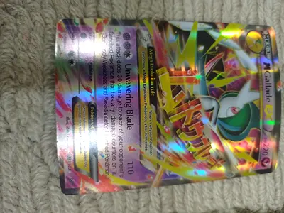 Mega Gallade EX Holo Pokémon Card (Rare Full Art) - Single Card