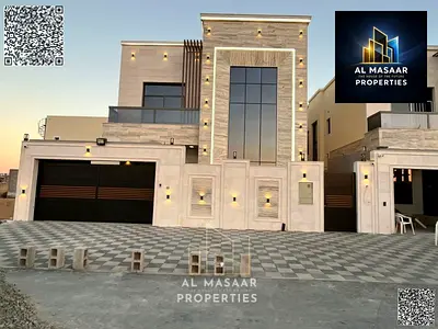 فيلا فاخرة للبيع 5 غرف ماستر شامل رسوم التسجيل  تمويل عقاري متاح  تملك حر