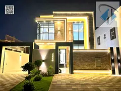 Villa for sale in Al Yasmin area with a swimming pool, excellent finishing, close to all services, a