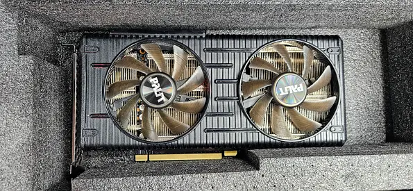 Palit 3060ti 8gm Dual-Fan Graphics Card (Used) - Single GPU for Desktop