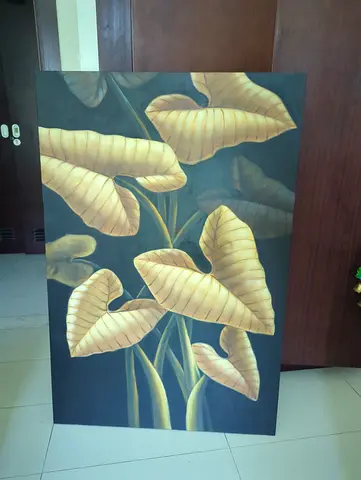 Hand Painted Canvas Framed art 120 X 80 cm