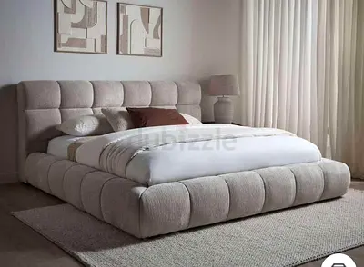 Super King size fully customisable bedframe in soft Valvet Fabric