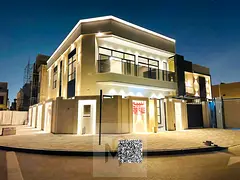 For sale - Two floors - with a roof - Price includes registration fees - Near Sheikh Mohammed Bin Za