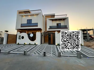 Your golden opportunity at "Azha Roundabout" Al-Haliyo 2.. A villa with a stone facade, including registration!