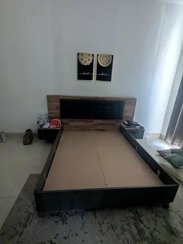 Pan Emirates Queen Bed Frame + Pedestals