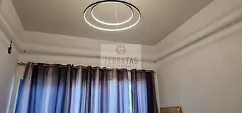 Furnished Studio | Azizi Aura | City &amp; Downtown View