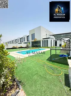 Villa in Al Zorah Golf Compound, Ajman, including electricity, water, and air conditioning. Freehold