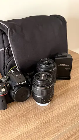 Nikon D5300 Kit with Two Lenses, Charger and Camera Bag - Good Condition