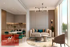 Furnished Studio | Azizi Milan 9 | Balcony &amp; Multiple Views