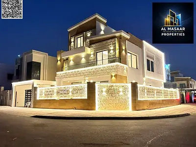 فرصه مميزة بسعر مغري وبدون رسوم سنوية تملك فيلا للبيع في عجمان اول ساكن تملك حر تشطيب سوبر ديلوكس موقع ممتاز بجوار الخدمات