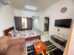 Furnished studio with balcony, monthly rent in Al Rashidiya 1, Al Mahri Towers, all bills &amp; inte