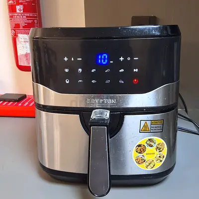 Krypton Digital Air Fryer - 4.5L, Stainless Steel (Used)