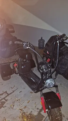 Used electric fat-tire scooter — good working condition.