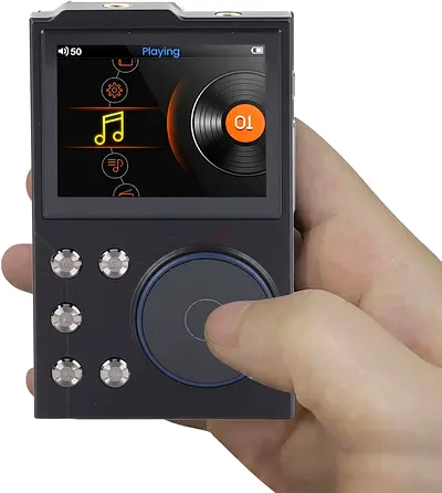 Zunate MP3 Player with Bluetooth, HiFi Portable Mp3 Mp4 Player Digital Music Player