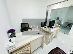 Office Fully Fitted and Furnished with Free Dewa Internet No Commission