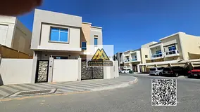 Villa for rent in Al Yasmeen, Ajman, in a prime and quiet location suitable for families. Fully furn
