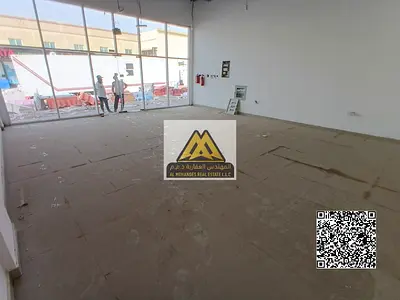For Annual Rent – Commercial Shop in Al Muwaihat 3, Ajman – 700 sq. ft. Prime Location