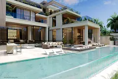 Ultra Huge Stand Alone Villa 5 Bed + Maid + Closed Kitchen + Majlis + Driver Room | Ready To Move Lu