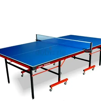 Table Tennis Table Ping Pong Table Foldable-Indoor with Post and Net