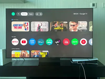 55 TCL QD Mini LED Smart TV - Slim Design (Display Images)