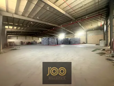 Fully Integrated Industrial Complex for Rent in Umm Al Quwain | Warehouse + Yard + Labor Accommodation | High Power