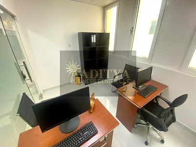 Discover the joy of hassle-free renting| Fully fitted office for Rent