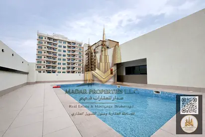 Resale Studio Ajman, Al Amrah Azha Garden Residence With Parking, Gym, Swimming Pool, and Kids Area 564 sq ft Total Price: AED 360,000 Down Payment: A
