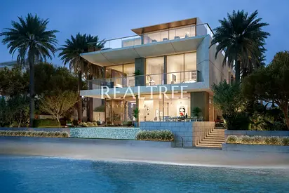 Exquisite 5BR Beachfront Villa | Rare Resale | High-Yield Resale