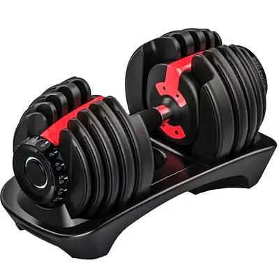 Smart Power Block Iron Dumbbell 52.5lbs Adjustable Dumbbell - 1 Pc