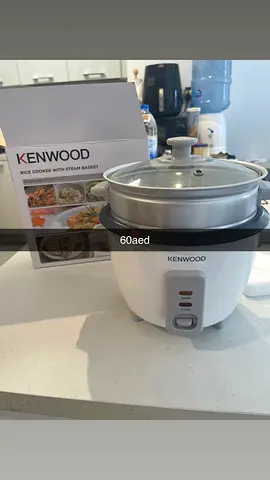 Kenwood rice cooker and steamer