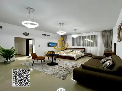 سكن فاخر شامل الخدمات  استوديو مفروش في موقع استراتيجي
