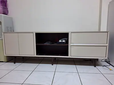 TV Table with drawers