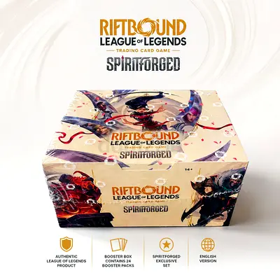 Riftbound League of Legends Spiritforged Booster Box (English)