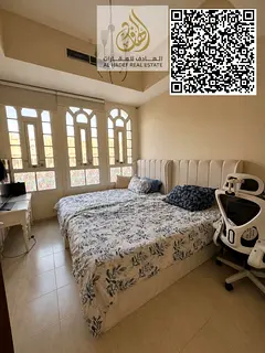 Villa for rent Al Zahia area Fully furnished Ground floor: Living room + guest bathroom + kitchen Fi