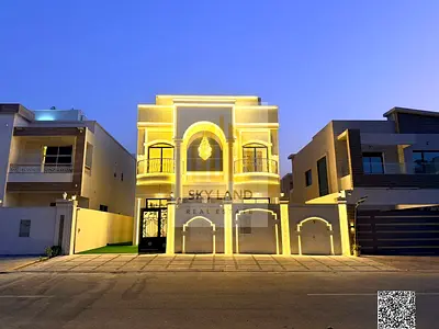 فيلا فاخرة بموقع استثنائي في الياسمين خلف حديقة الحميدية شامل الكهرباءوالمياه