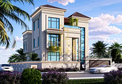 Luxury Corner Villa for Sale in Al Zahia – Ajman | G+2 | Spacious Layout | Freehold