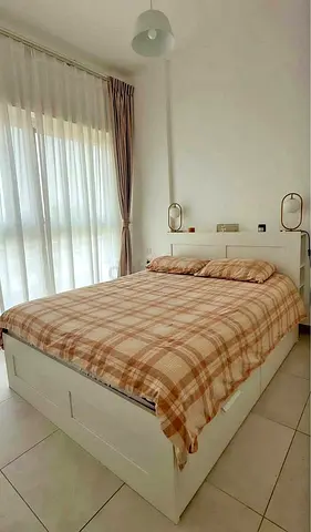 IKEA White BRIMNES Double Storage Bed with IKEA Mattress 140 x 200 cm
