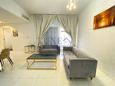 إطلالة على حمام السباحة || مفروشة بالكامل 1BHK || جاهز للانتقال للسكن
