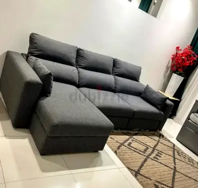 Selling excellent condition Ikea Eskilstuna L shape sofa bed with storage Excellent condition