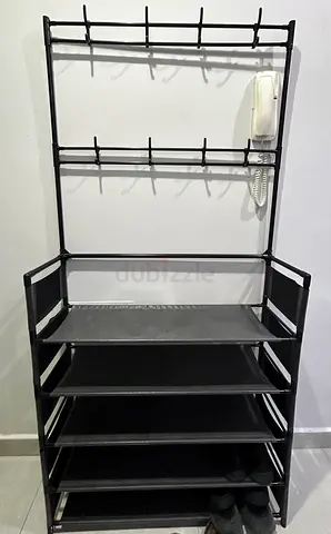 Multi-Purpose Entryway Coat And Shoe Rack