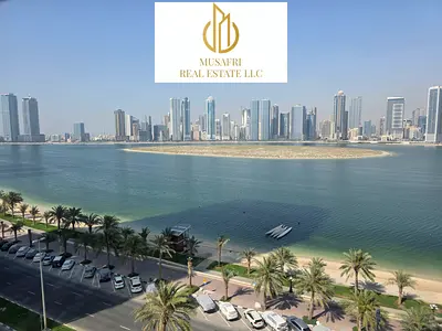Sea view Flat 2Bhk With 3washroom Prime Location Al Khan Sharjah
