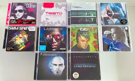 10 Electronic Dance Music CD’s