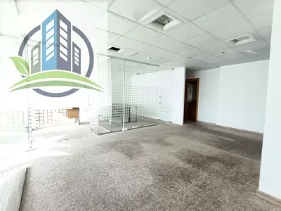 Prime location Chiller free Fully fitted with glass partition Office available Size 1255 sqft